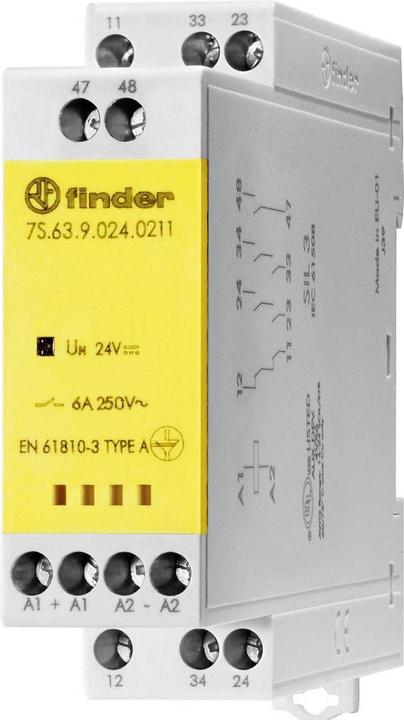 Image du produit Finder Module relais avec contacts guidés de force