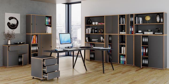 Actual product image VCM Regal Bücher Ordner Salia 5fach B. 30 cm
