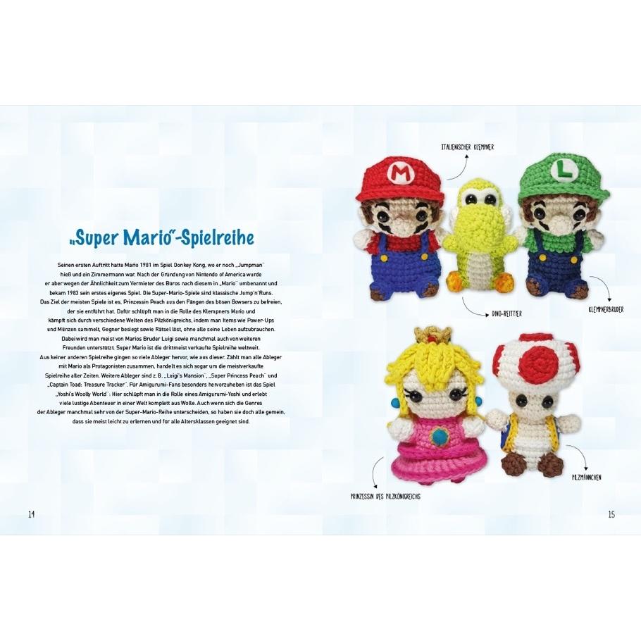 Thumbnail - Gefeierte Gamestars häkeln, Ratgeber von Dana Erdtmann