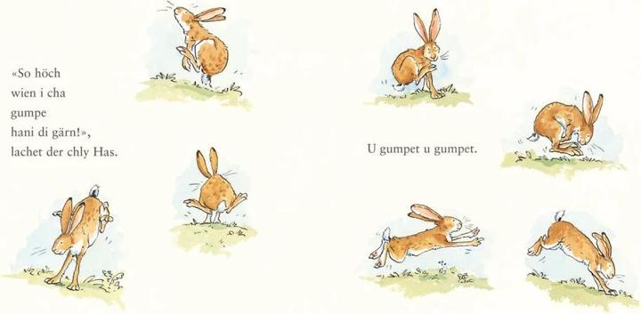 Actual product image I ha di weisch wie gärn (German, Sam McBratney, 2003)