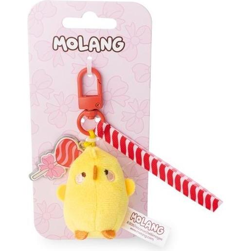Magni, Bambine, Portachiavi, NICI Taschenanhänger MOLANG Piu Piu gelb 4cm Header Karte, Giallo