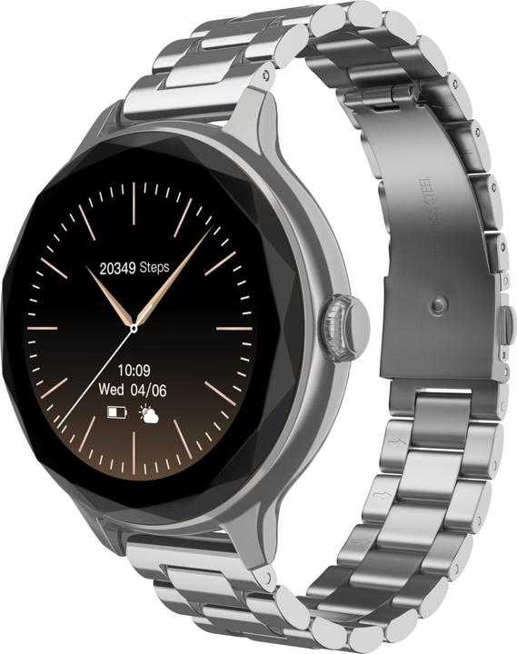 Produktbild Noise NoiseFit Diva Smartwatch Metallic Silver