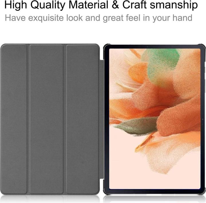 Produktbild König Design Schutz Hülle für Samsung Galaxy Tab S8+ / Tab S7+ / Tab S7 FE Smart Cover Case (Tab S7+, Galaxy Tab S8+)