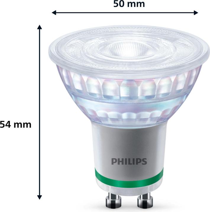 Actual product image Philips LED spots (GU10, 2.10 W, 375 lm, 3 x, A)