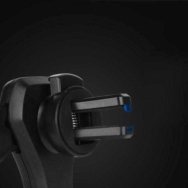 Produktbild Hurtel Car Holder H01 Black gravity car holder for the ventilation grille