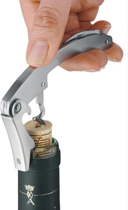 Produktbild WMF Kellnermesser Kellnerbesteck für alle Korkenarten 10cm Clever&More Edelstahl (Kellnermesser)