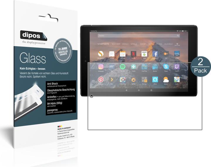 Actual product image Dipos Screen Protector Anti-Shock (1 pcs., Amazon Fire HD 10 2019)