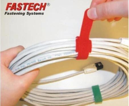Immagine prodotto Fastech ETK-3-2 Cinghia per cabel, nero (Fascette in velcro, 200 mm, 100 pz.)