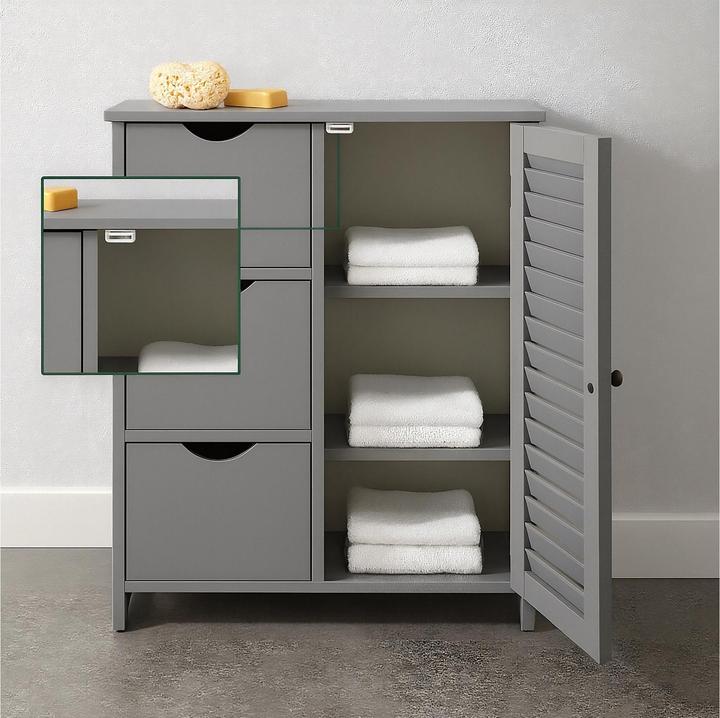 Produktbild Relaxdays Badezimmerschrank (60 x 30 x 80 cm)