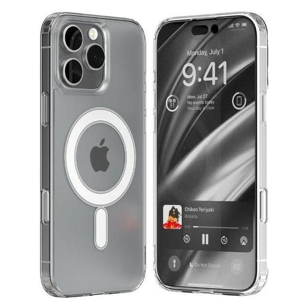 Mercury etui MagSafe Jelhard iPhone 16 Pro Max 6,9" transparent (Apple iPhone 16 Pro Max), Smartphone Hülle, Transparent