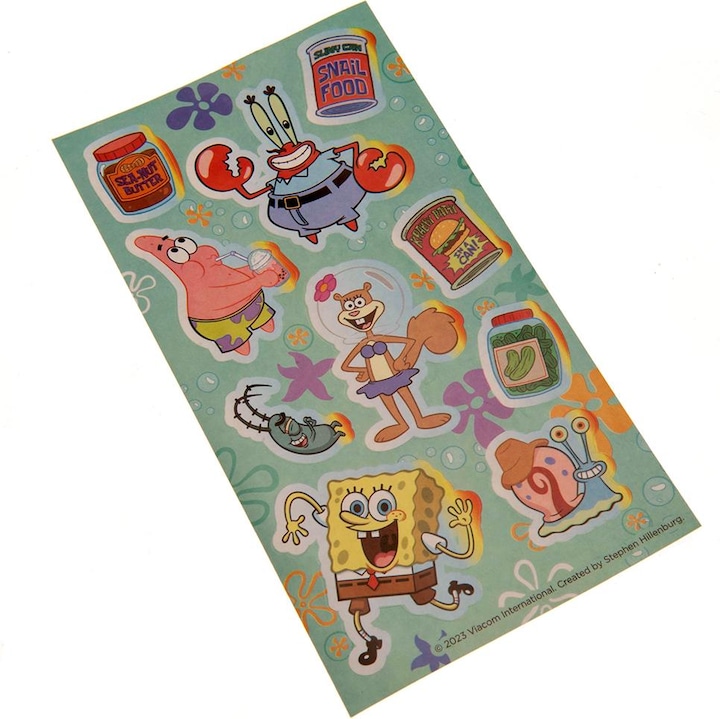 Spongebob Squarepants Set di cancelleria con personaggi (confezione da 6) (6 pz.)