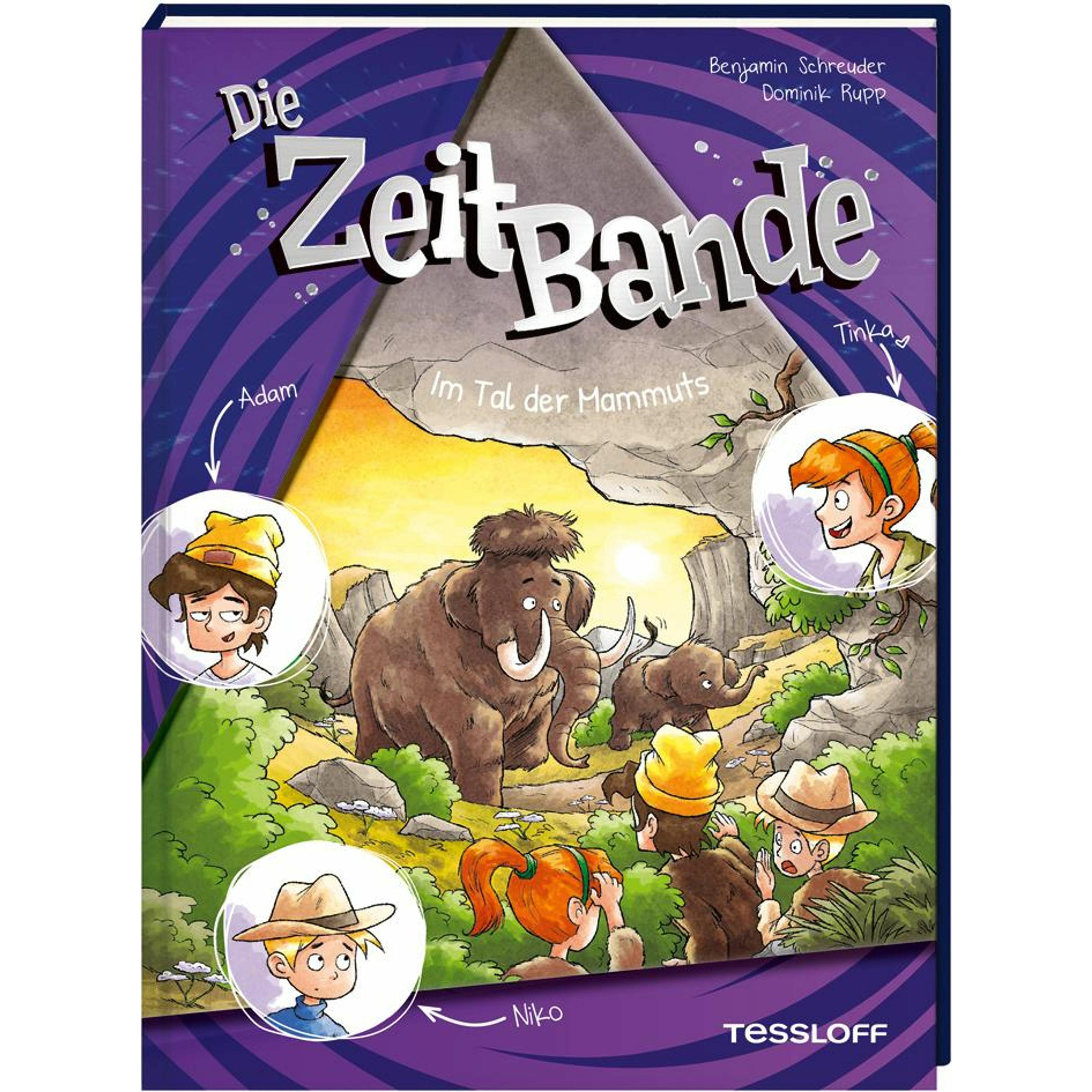 Die ZeitBande. Band 4. Im Tal der Mammuts, Belletristik von Benjamin Schreuder