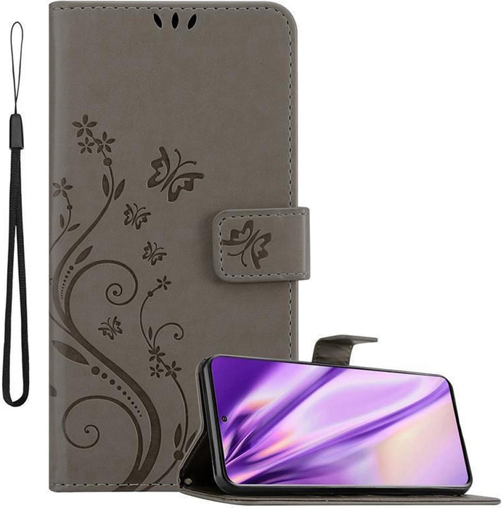 Actual product image Cadorabo Flower Book Cover (Samsung Galaxy S20+)