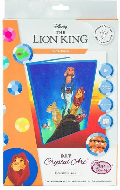 Produktbild Craft Buddy Pride Rock, Crystal Art Notebook