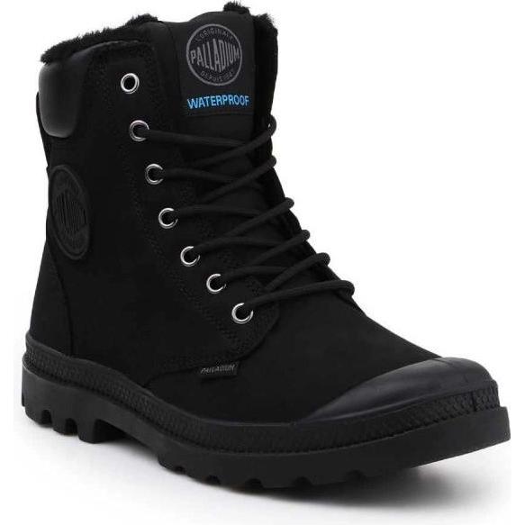 Palladium, Vrouwen, Laarzen, Pampa Sport Manchet WPS, Zwart, (40)