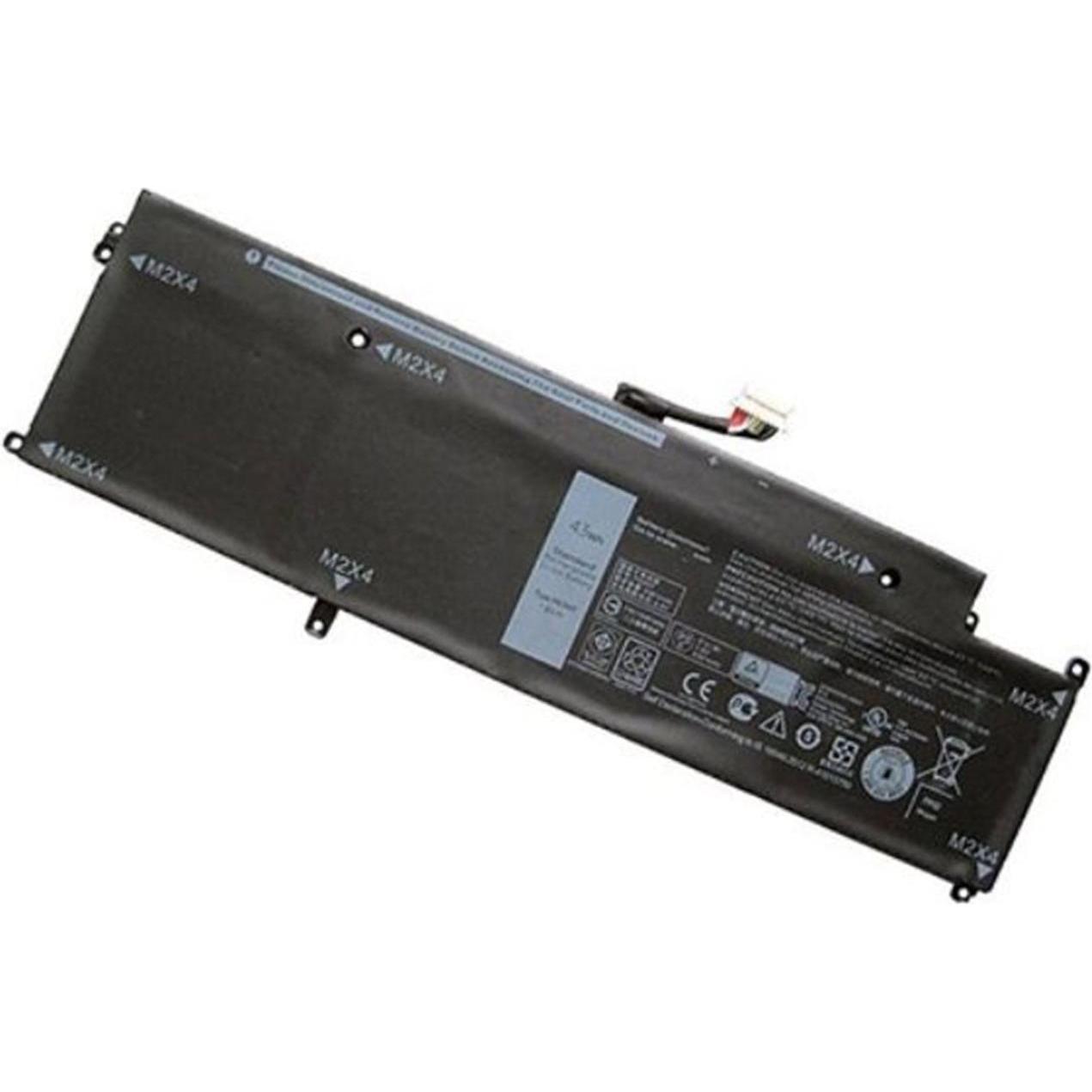 Dell Akku Latitude 7370 7,6V 4250mAh (MH25J) (4 Zellen, 4250 mAh), Notebook Akku, Schwarz