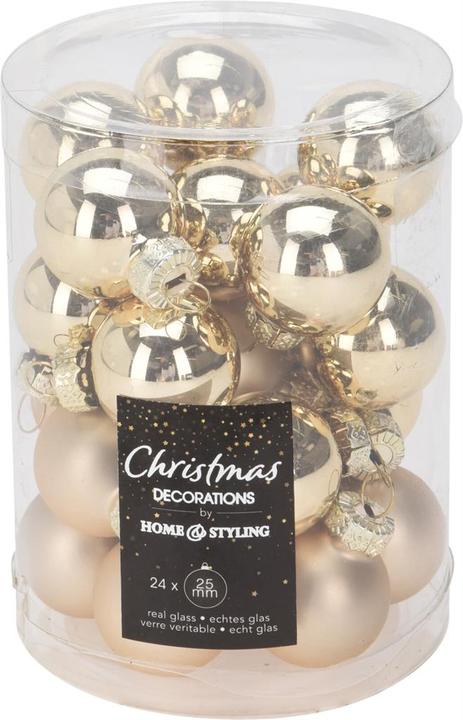 Mondex Weihnachtskugeln (24 -teilig)