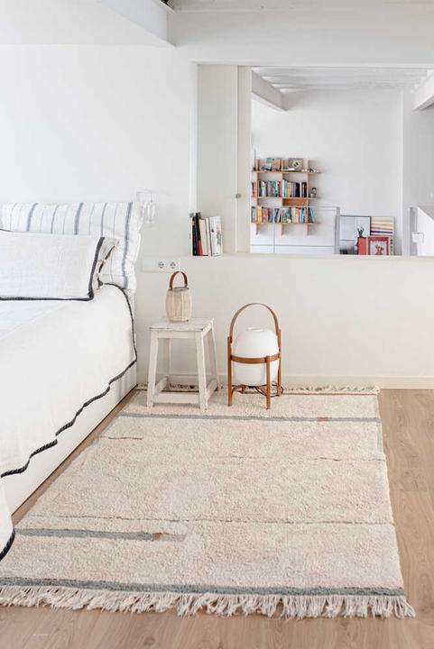 Produktbild Lorena Canals Rug Lanes Vintage Blue - M (140 x 200 cm)