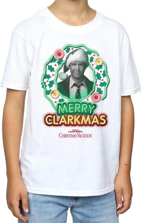 Produktbild National Lampoon´s Vacation National Lampoon's Christmas Vacation Greyscale Clarkmas TShirt Jungen (152, 158)