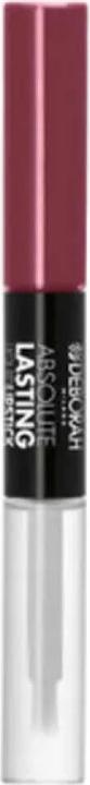 Actual product image Deborah Milano Absolute Lasting Liquid Lipstick No 07 (7 Dark mauve)