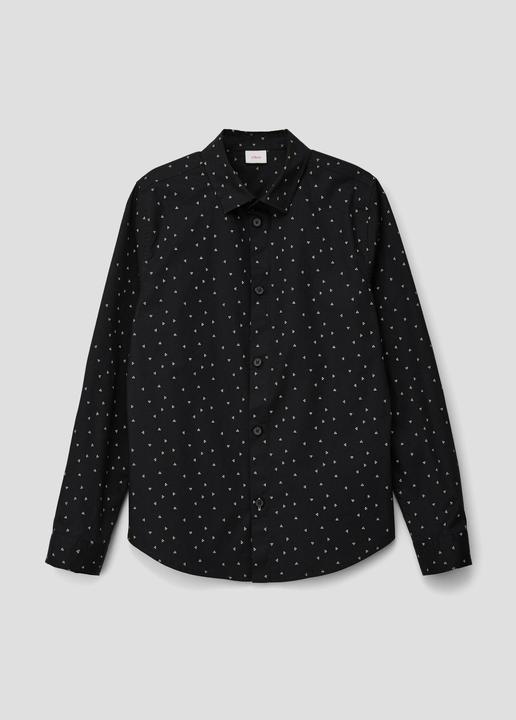 Immagine prodotto s.Oliver Hemd Slim: Hemd mit Allover-Print (S)