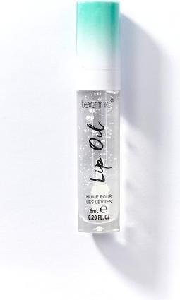 Actual product image Technic Mint Flavoured Lip Oil Non Sticky Hydrating High-Shine Glossy Finish 10ml