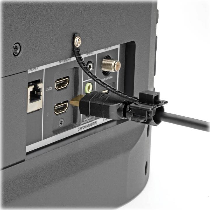 Actual product image Eaton HDMI Cable Lock Clamp/Tie/Screw (0.16 m, HDMI)