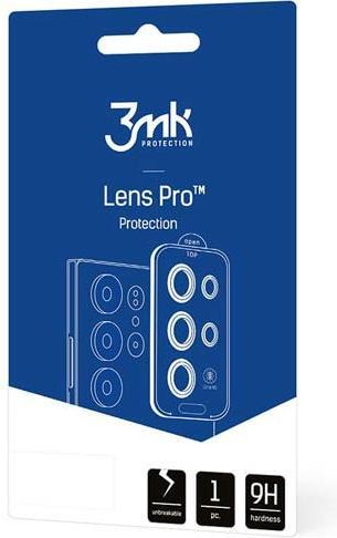 Immagine prodotto 3MK Lens Protection Pro Sam A24 4G A245 czarny/nero, Ochrona na obiektyw aparatu z ramką montażową (1 pz., Samsung Galaxy A24)
