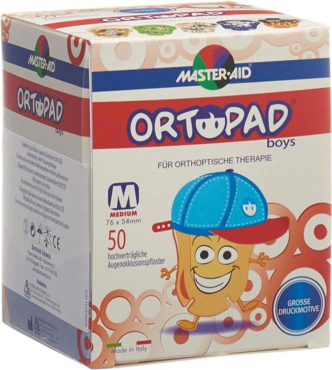 Immagine prodotto Master Aid Occhio patch medio ragazzi 50 pezzi (50x)