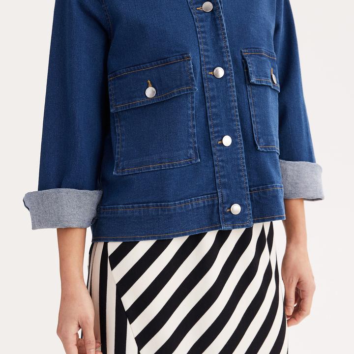 Actual product image Anne Weyburn Jeansjacke (52)