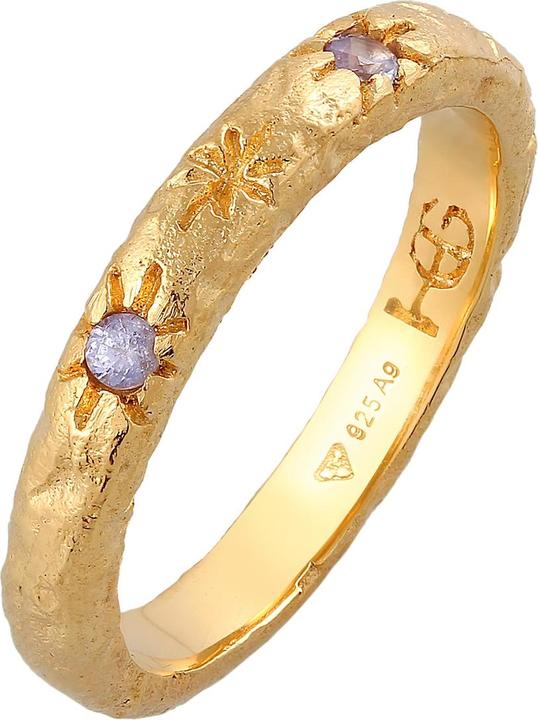 Produktbild Haze & Glory Ring Bandring Stern Tansanite - Starlover 925 Silber (58, 925 Silber)