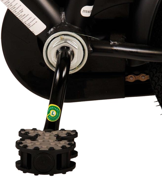 Actual product image Volare Thombike Kinderfiets - Jongens - 12 inch - Zwart Blauw (12")