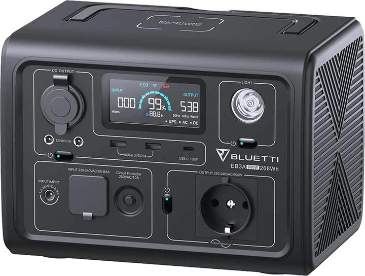 Actual product image Bluetti EB3A (268 Wh, 4.60 kg)