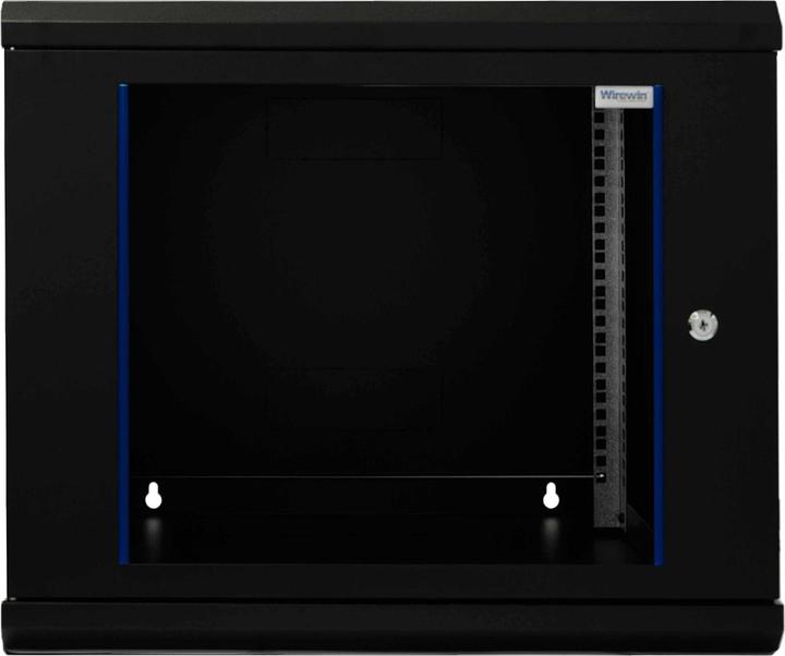 Image du produit Wirewin 19/ Wandschrank, einteilig, Pro 3nd Generation, Flat-Pack, 600x450mm, schwarz (9 HE, Rack 19 pouces)