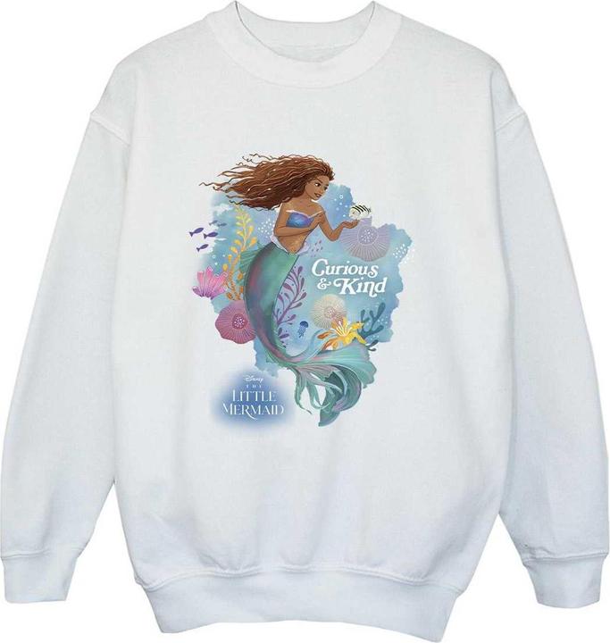 Produktbild The Little Mermaid Curious And Kind Sweatshirt Mädchen (152, 158)