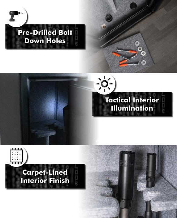 Image du produit Paladin Langwaffenschrank Guardian (148 l)