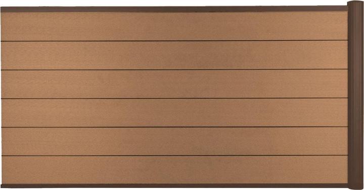 Produktbild JOHN316 WPC Sichtschutzzaun Savon (185 cm)