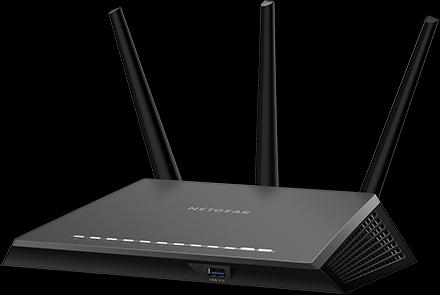 Actual product image Netgear R7000P Nighthawk
