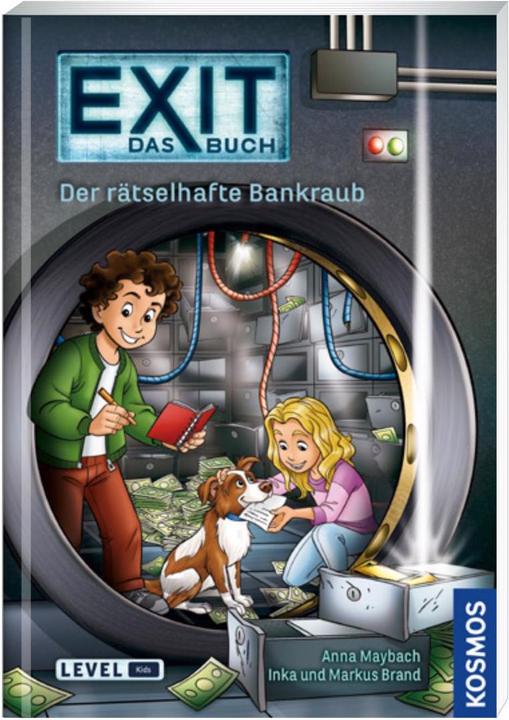 Kosmos FKS1713180 - EXIT - Der rätselhafte Bankraub, Taschenbuch, 1 Spieler, ab 8 Jahren (DE-Ausgabe) (German, Anna Maybach, 2021)