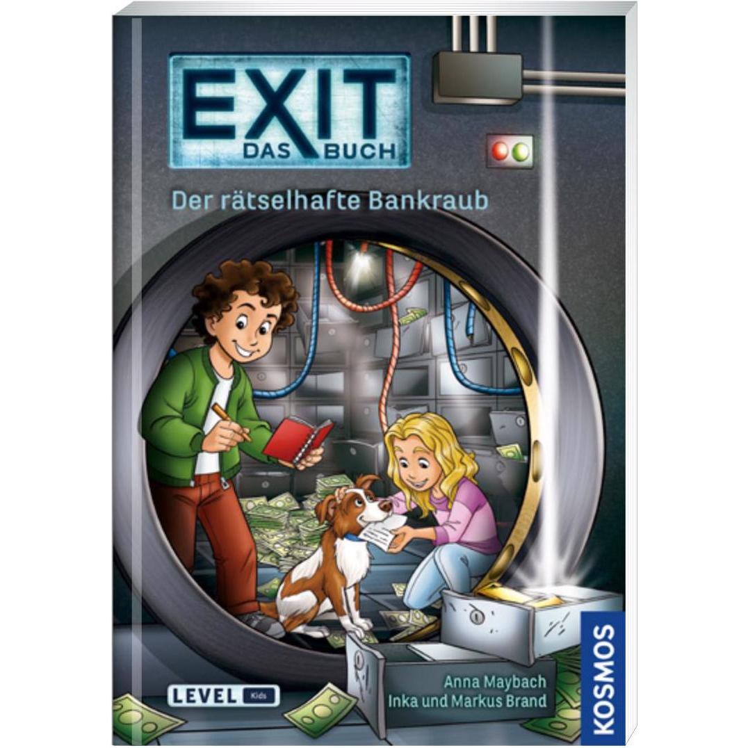 FKS1713180 - EXIT - Der rätselhafte Bankraub, Taschenbuch, 1 Spieler, ab 8 Jahren (DE-Ausgabe), Sachbücher von Anna Mayb...