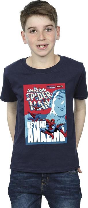 Produktbild SpiderMan Beyond Amazing Cover TShirt Jungen (140, 146)
