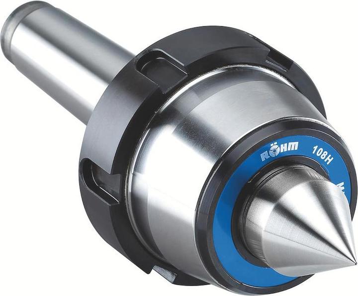 Röhm Mitlaufende Zentrierspitzen 60°, MK 6, Grösse 114, HG mit Abdrückmutter