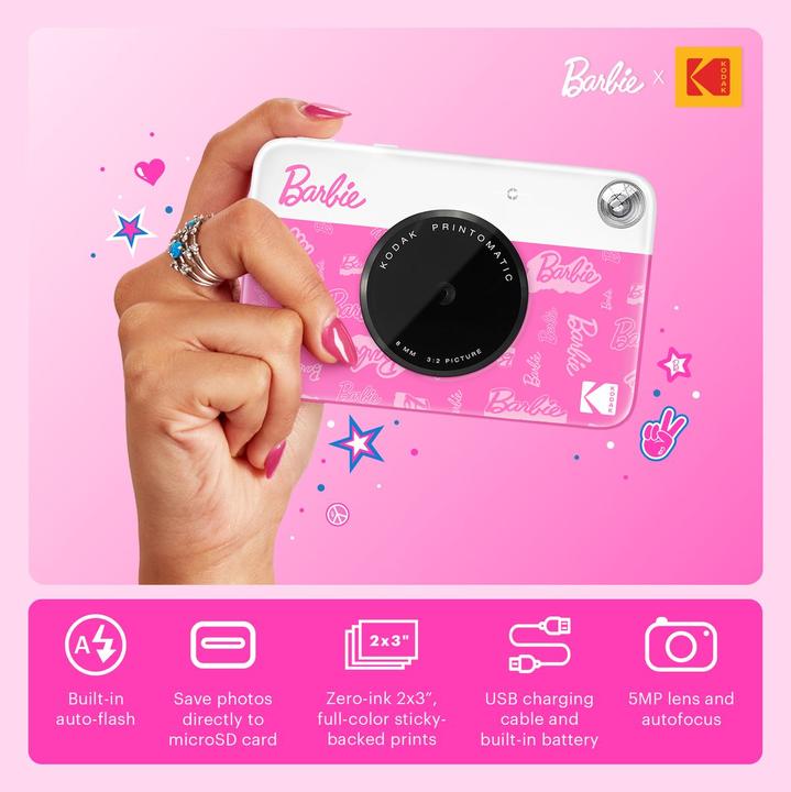 Actual product image Kodak Printomatic Barbie Camera 2 (1003296710)