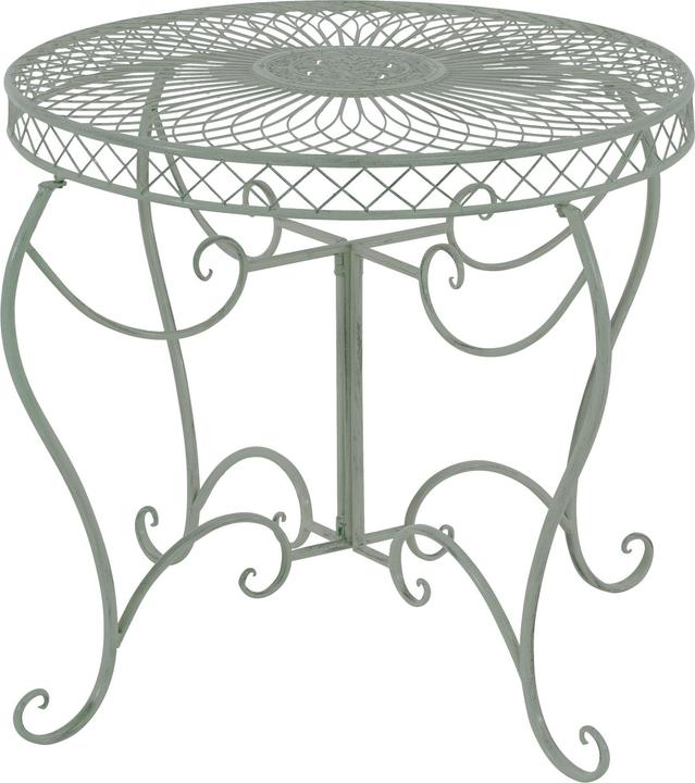 Image du produit CLP Table Sheela, vert antique (90 x 69 cm)
