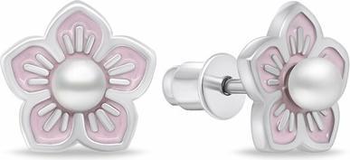 Produktbild Brilio Silver - Sparkling silver stud earrings with zircons EA1050W