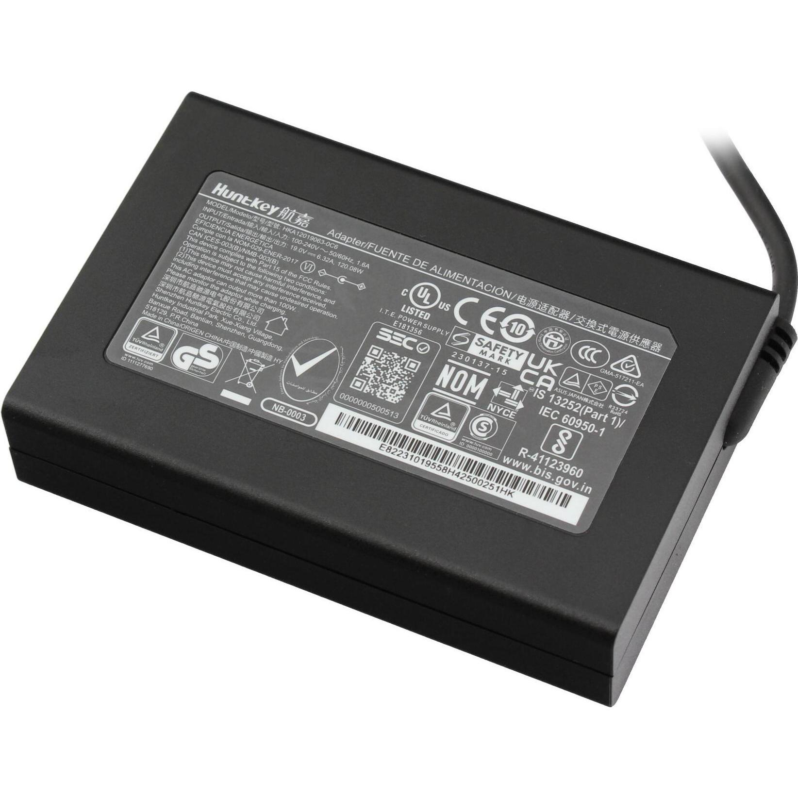 ASUS 0A001-00861400 (120 W), Notebook Netzteil, Schwarz