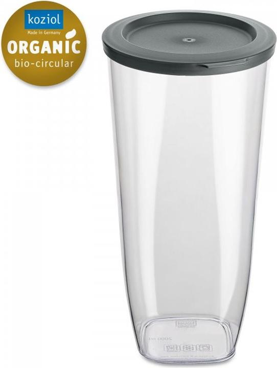 Actual product image Koziol Storage tin Connect Dry L 2 l, dark gray (2 l)