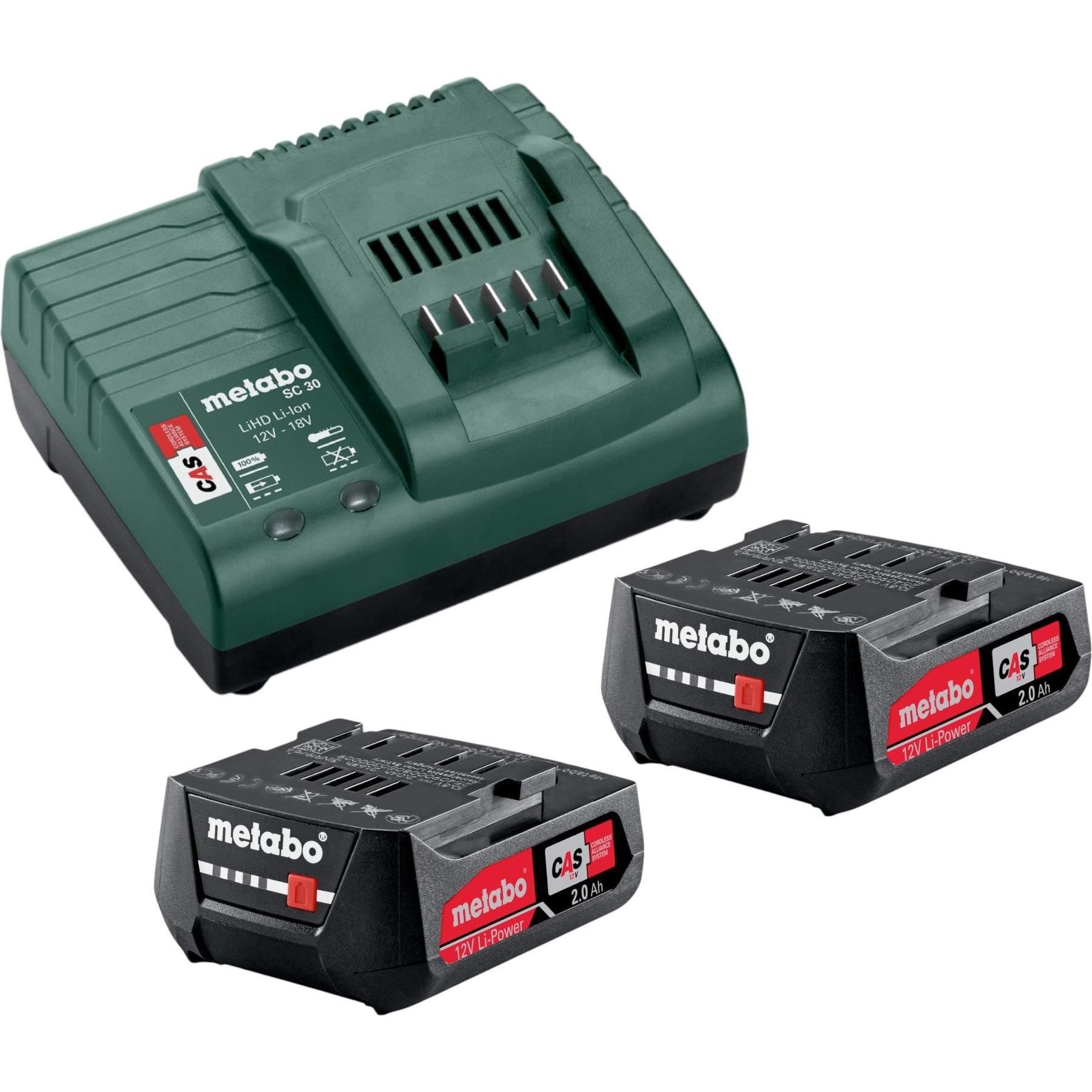 Thumbnail - Metabo, Werkzeugakku + Ladegerät, Basis Set (12 V)