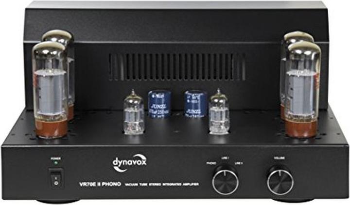 Produktbild Dynavox Röhrenvollverstärker VR70E II Phono schwarz