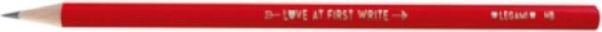 Actual product image Legami Bleistift Love at first Write